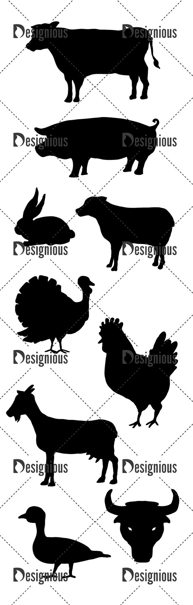 Vector Butchery Icons Pack 1 2