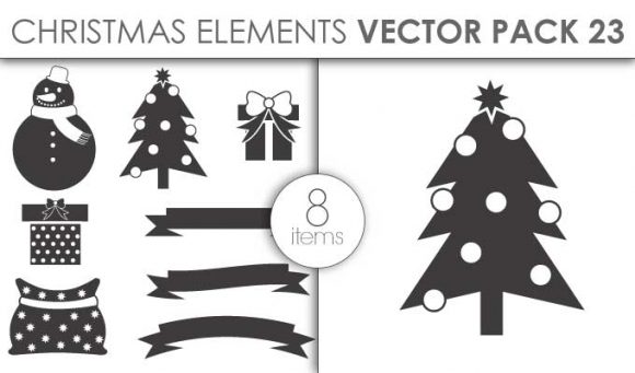 Vector Christmas Pack 23for Vinyl Cutter 1