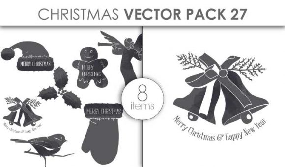 Vector Christmas Pack 27for Vinyl Cutter 1