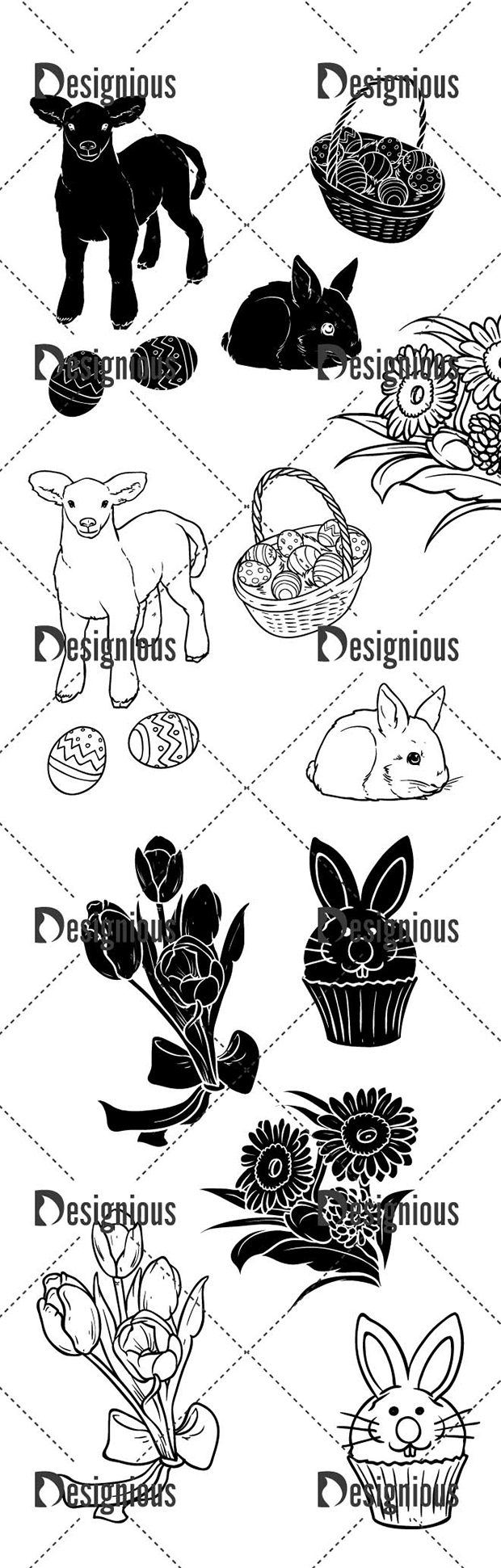 Vector Easter Pack 1 2