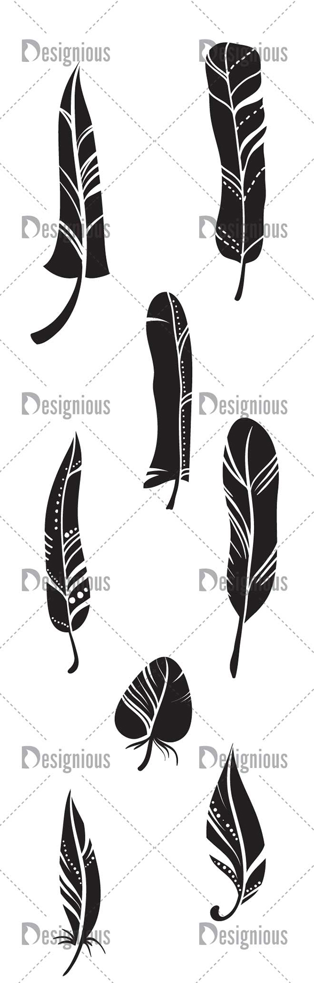 Vector Feathers Pack 1 2