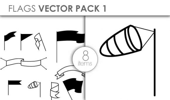 Vector Flags Pack 1for Vinyl Cutter 1