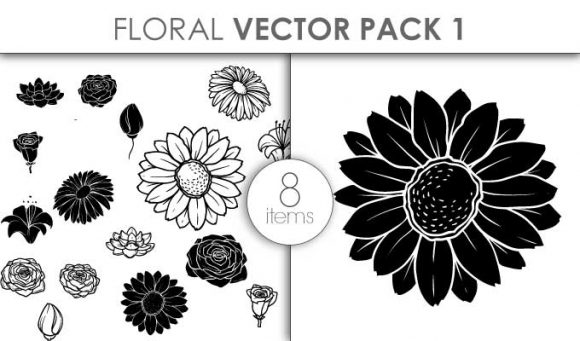 Vector Floral Pack 1 1