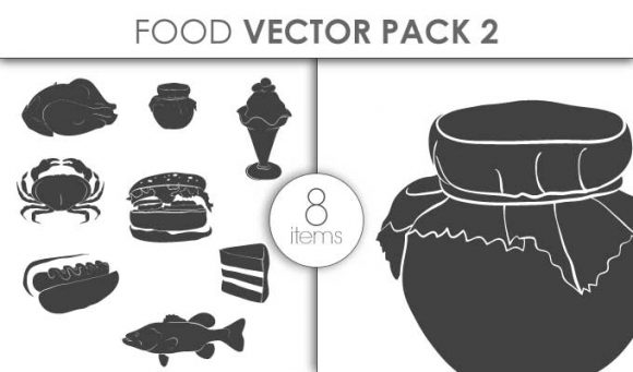 Vector Food Pack 2for Vinyl Cutter 1