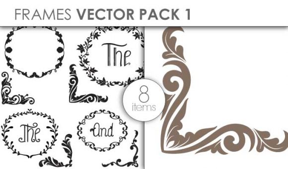 Vector Frames Pack 1 1