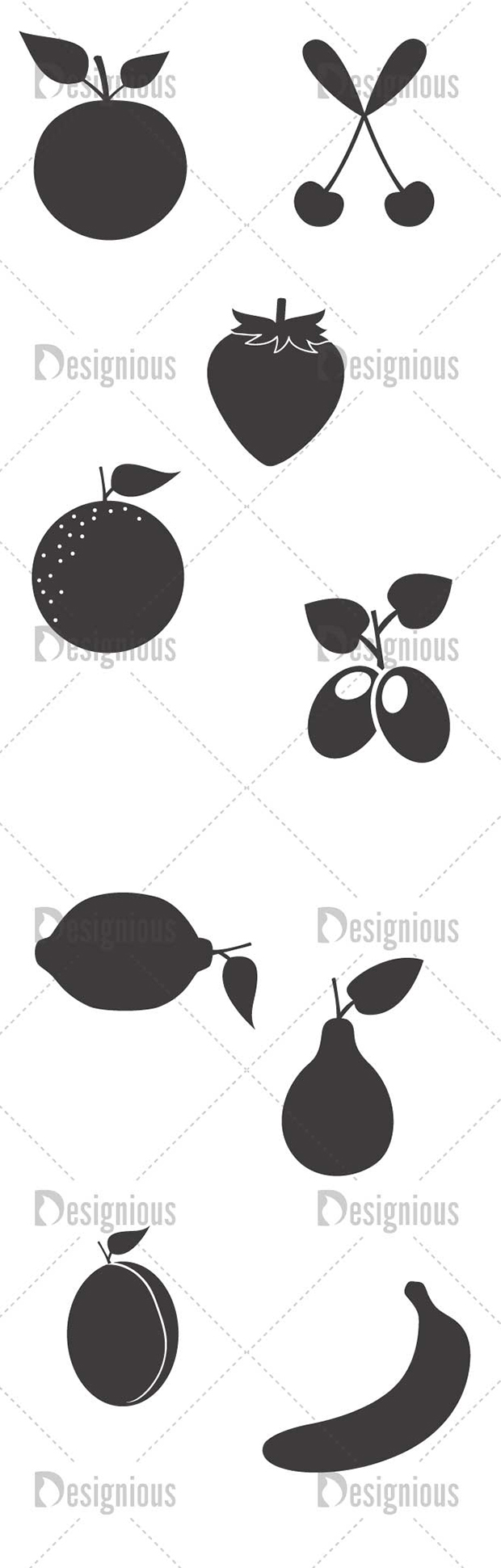 Vector Fruits Pack 1 2
