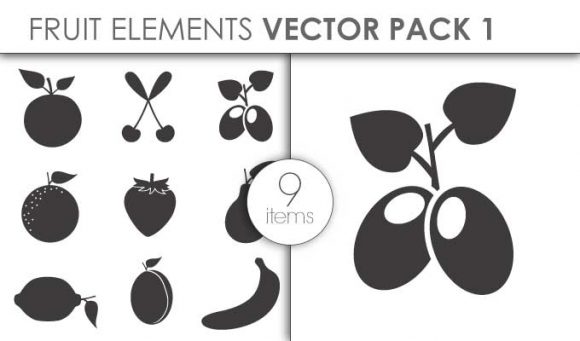 Vector Fruits Pack 1 1