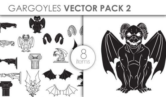 Vector Gargoyles Pack 2 1