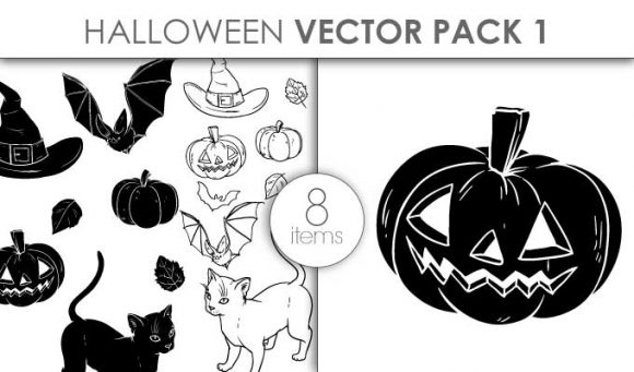 Free Halloween Vector Pack 1 1