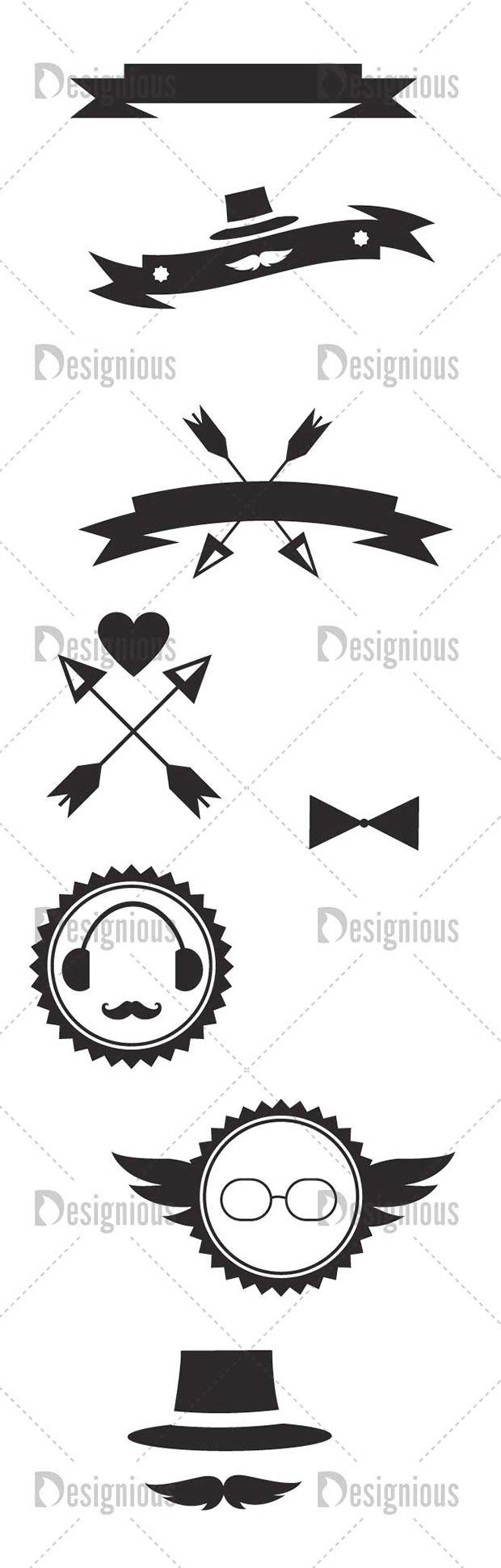 Vector Hipster Pack 2 2