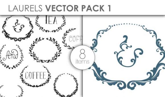 Vector Laurels Pack 1 1