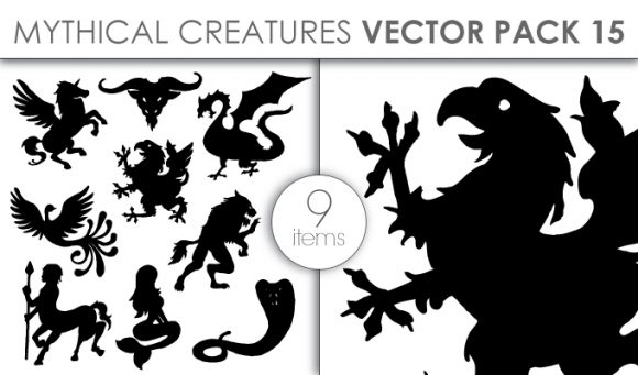 Vector Mythical Creatures Pack 15 1