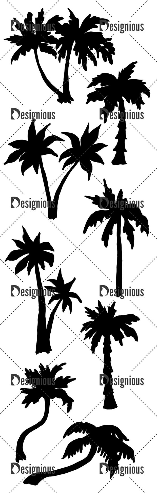 Vector Palm Trees Pack 7 2