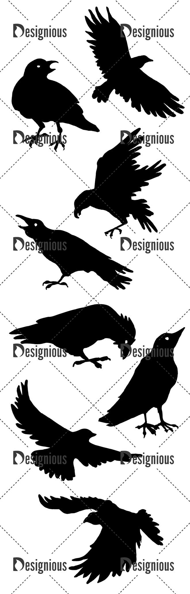 Vector Ravens Pack 2 2