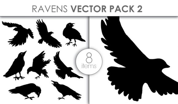 Vector Ravens Pack 2 1