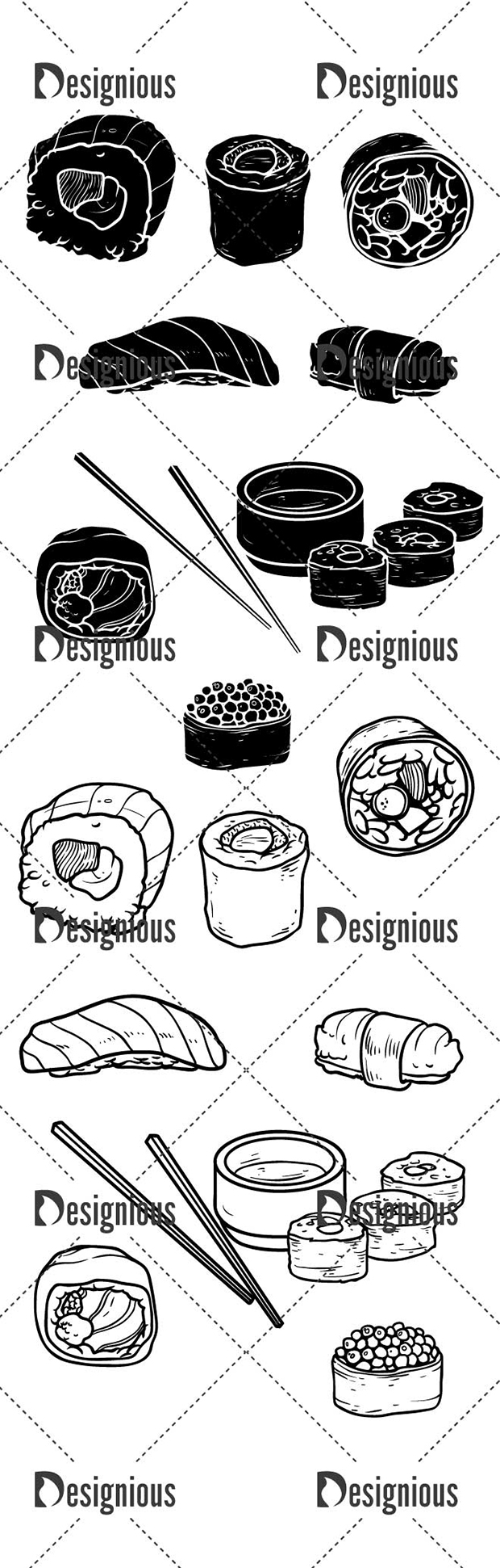 Vector Sushi Pack 1 2