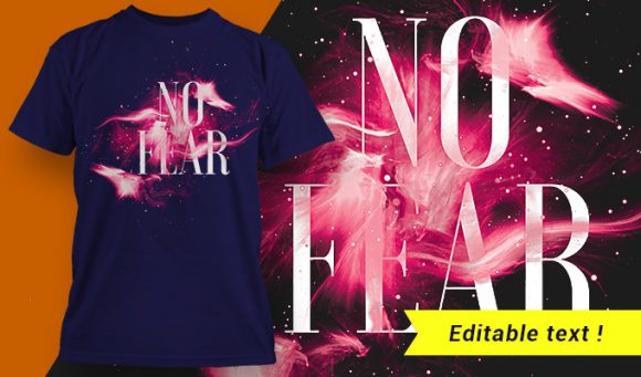No Fear T-shirt Design 1