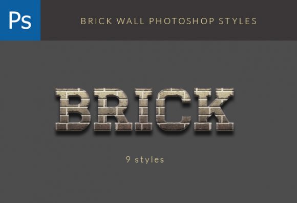 Brick Photoshop Styles 1