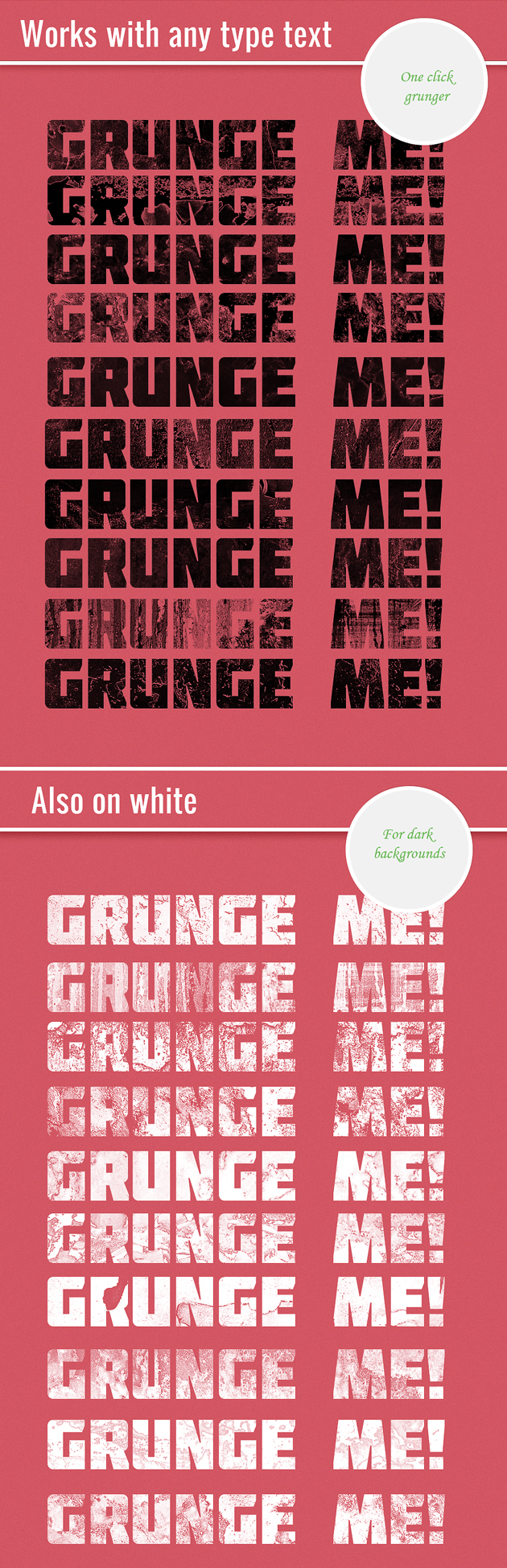 Grunge Text Photoshop Styles 2