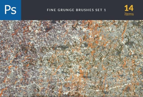 Fine Grunge Brush Set 1 1
