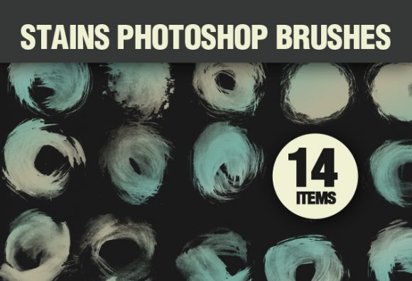 Stains Photoshop Brushes 1