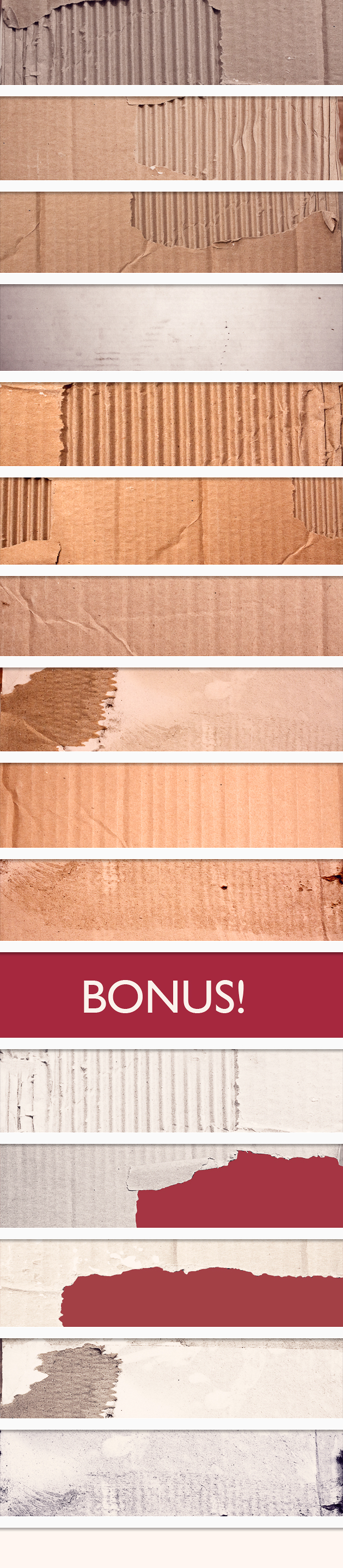 Cardboard Textures Set 1 2