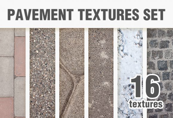 Pavement Textures Set 1 1
