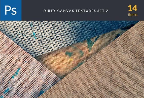 Subtle Dirty Canvas Set 2 Textures 1