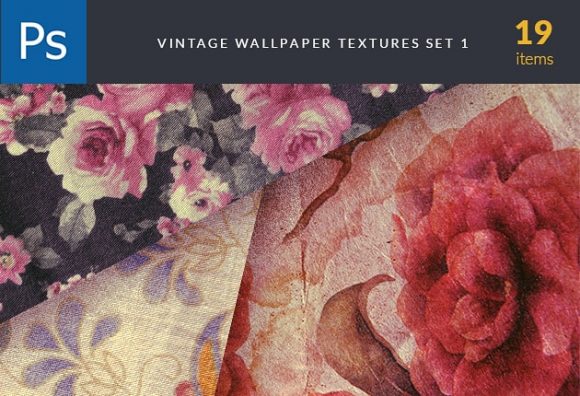 Vintage Wallper Textures Set 1 1