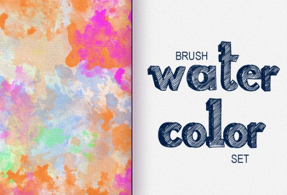 Watercolor Photoshop Brushes 1