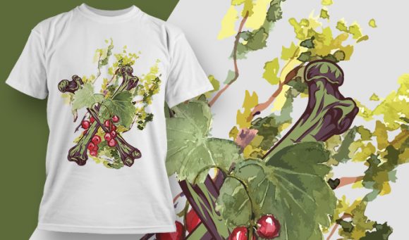 Berries T-shirt Design 1849 1