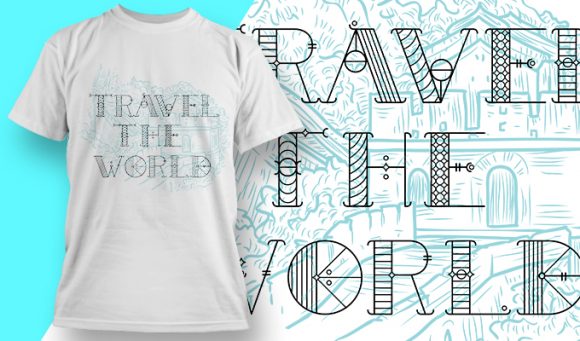 Travel T-shirt design 1919 1