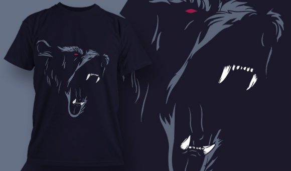 Bear T-shirt design 1986 1