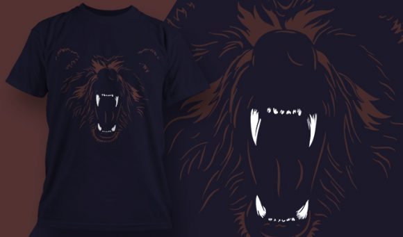 Bear T-shirt design 1987 1