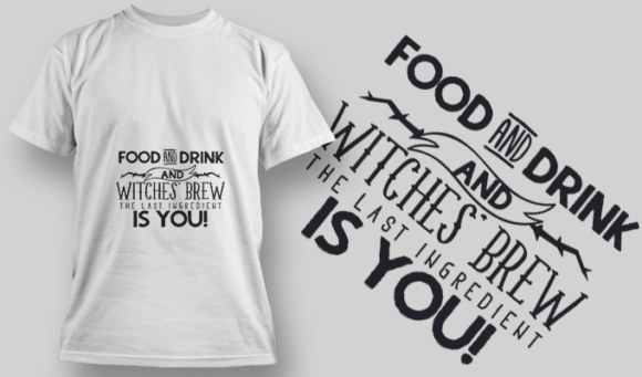 2218 Food And Drink T-Shirt Design 1