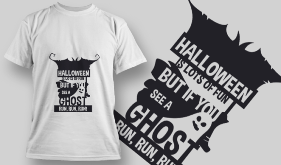 2220 Halloween Is Lots Of Fun T-Shirt Design 1