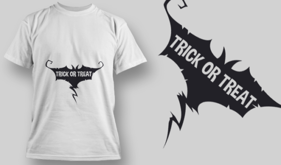 2240 Trick Or Treat 2 T-Shirt Design 1
