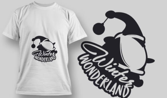 2293 Winter Wonderland 2 T-Shirt Design 1