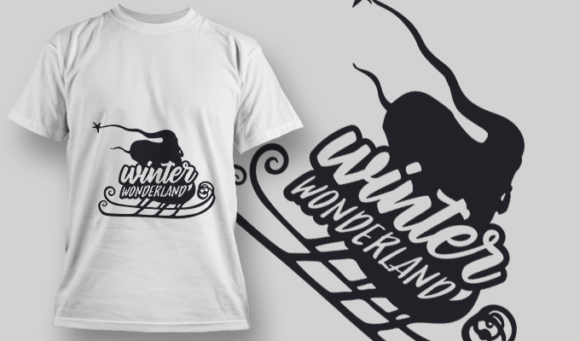 2294 Winter Wonderland T-Shirt Design 1
