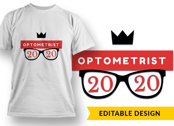 2020 Optometrist New Year 2 T-shirt Design 1