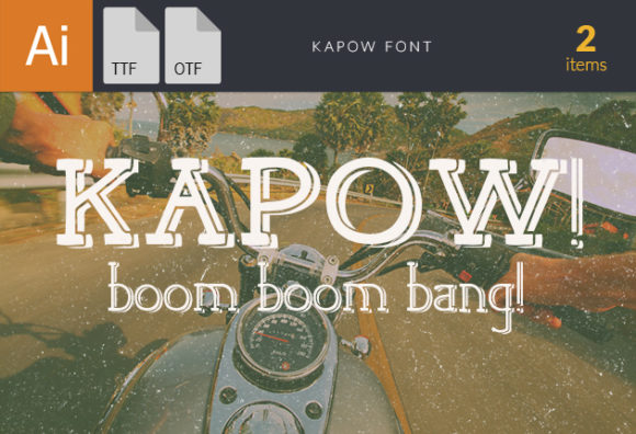 Kapow Font 5