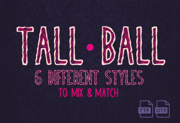 TallBall Extended Font 5