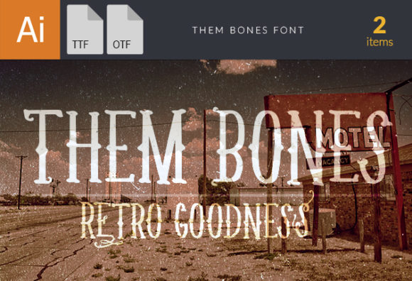 Them Bones Font 1