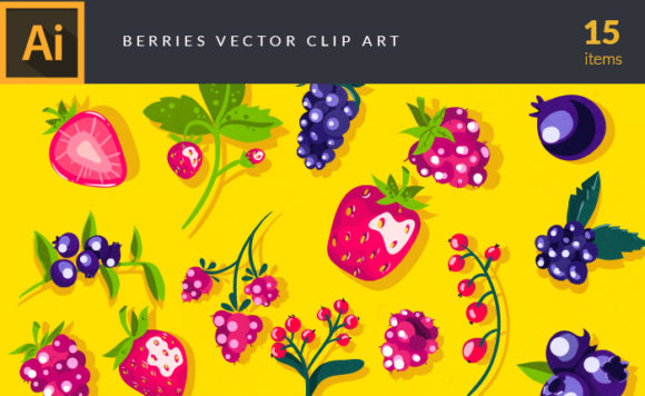 Berries Vector Pack 1