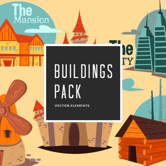 Buildings Vector Pack 1