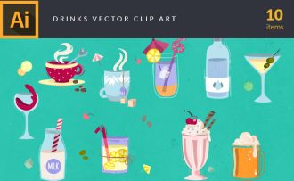 Drinks & Cocktails | Vector Pack