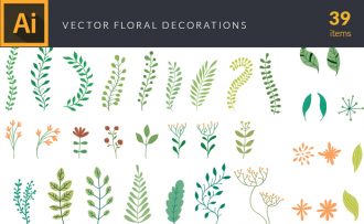 Floral Decorations | Vector Pack