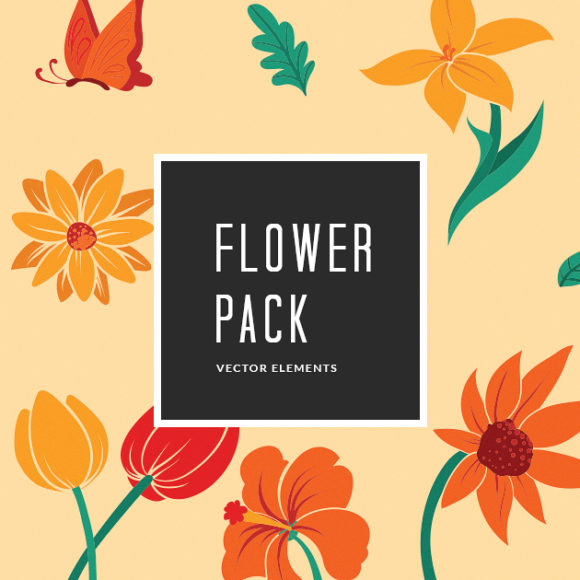 Summer Flowers | Vector Pack