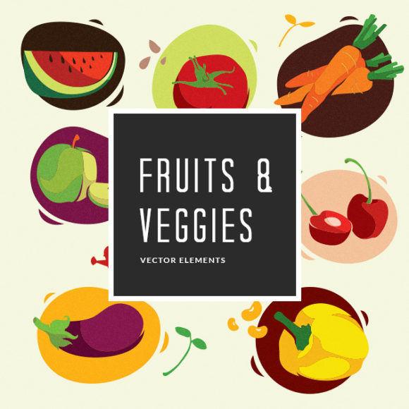 Fruits & Vegetables | Vector Pack