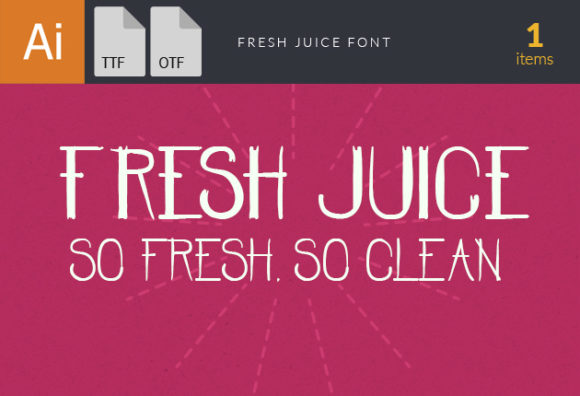 Fresh Juice Font 5